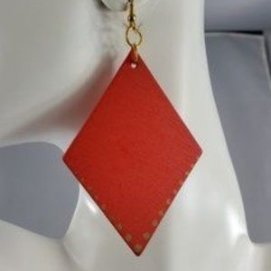 African (Kenyan) Handmade Balsa Wood Earrings